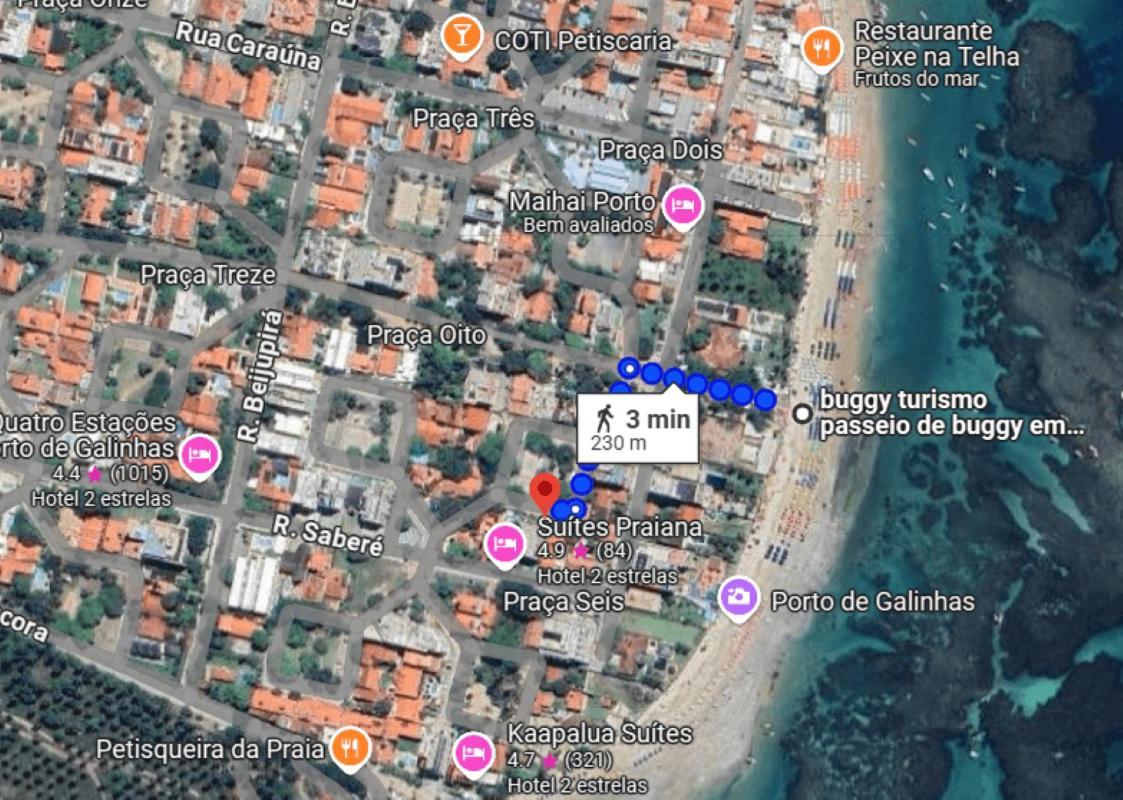 Lindo Studio A 200M Do Mar Centro Pôrto das Galinhas Exteriör bild